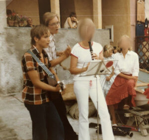 Straßenmusik in Portovenere 1979